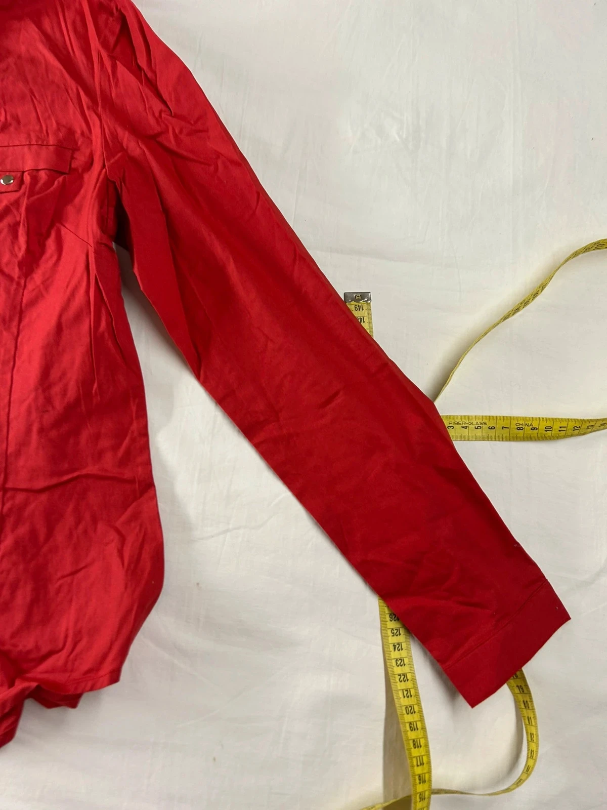 Chemise rouge vintage rh rene hazan – photo 4